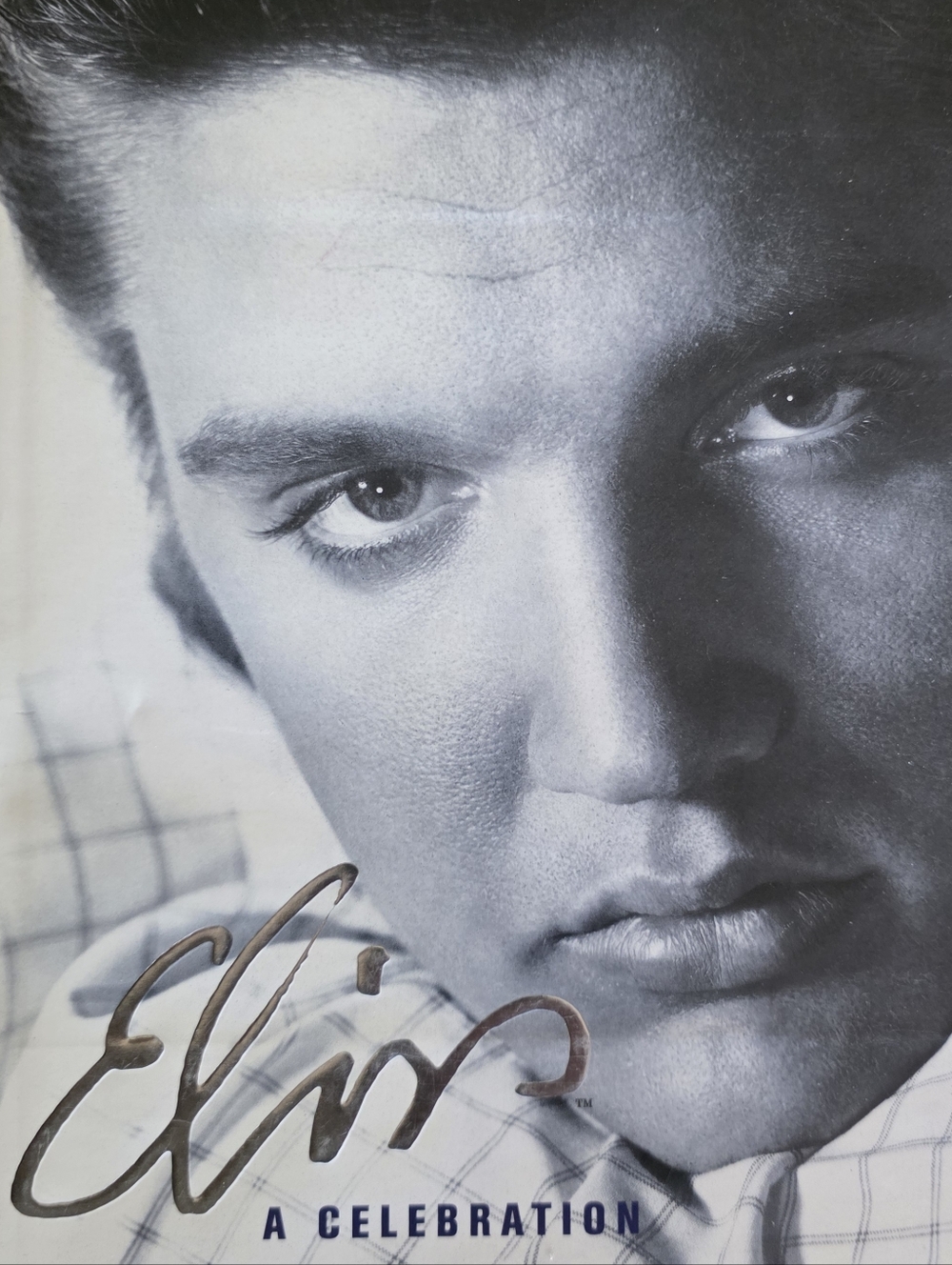 Elvis: A Celebration Hardcover Photo Book - Black & White Cover